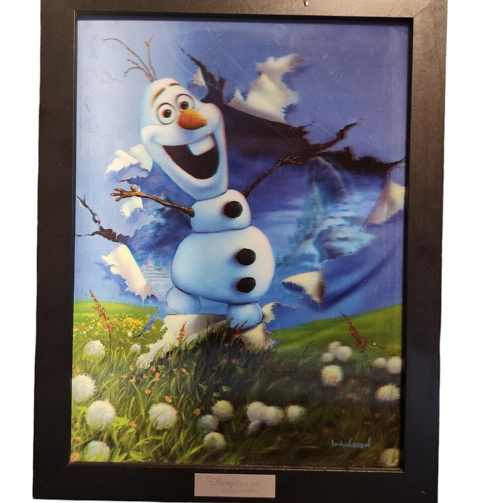 Jim Warren - Bursting Into Spring Premiere From The Movie Frozen Disney Fine Art